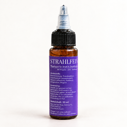 STRAHLFEIN – Pflegeliquid für Strahl &amp; Strahlfurchen