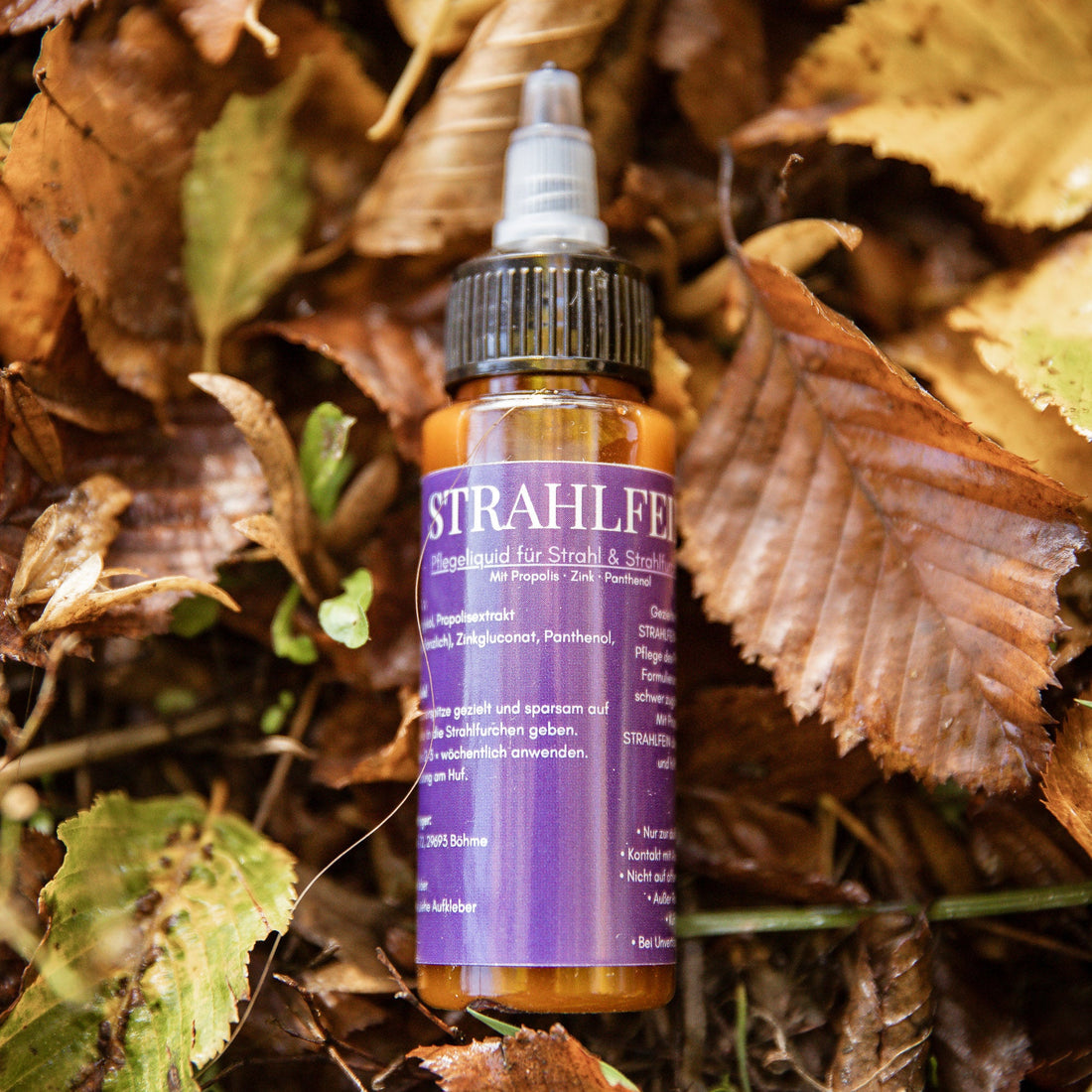 STRAHLFEIN – Pflegeliquid für Strahl &amp; Strahlfurchen