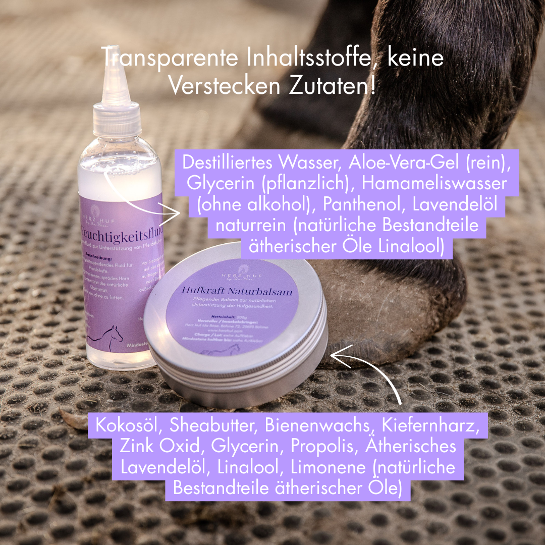 Herz Huf Pflegeset